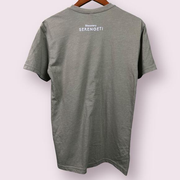 Discovery Channel Serengeti Promo T-shirt Men's Size Small Green NWOT Deadstock - Picture 5 of 6